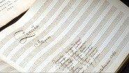 Die Original-Partitur der Oper "Zanaida" von Johann Christian Bach (1735-1782), dem jüngsten Sohn des einstigen Thomaskantors Johann Sebastian Bach (1685-1750)  (imago/epd)